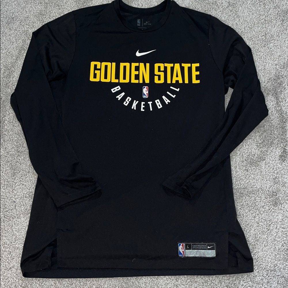 Stephan Curry Nike NBA basketball Golden State Warriors Team issue jersey shirt
